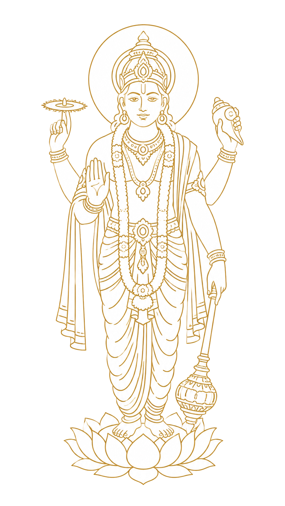 Vishnu Standing